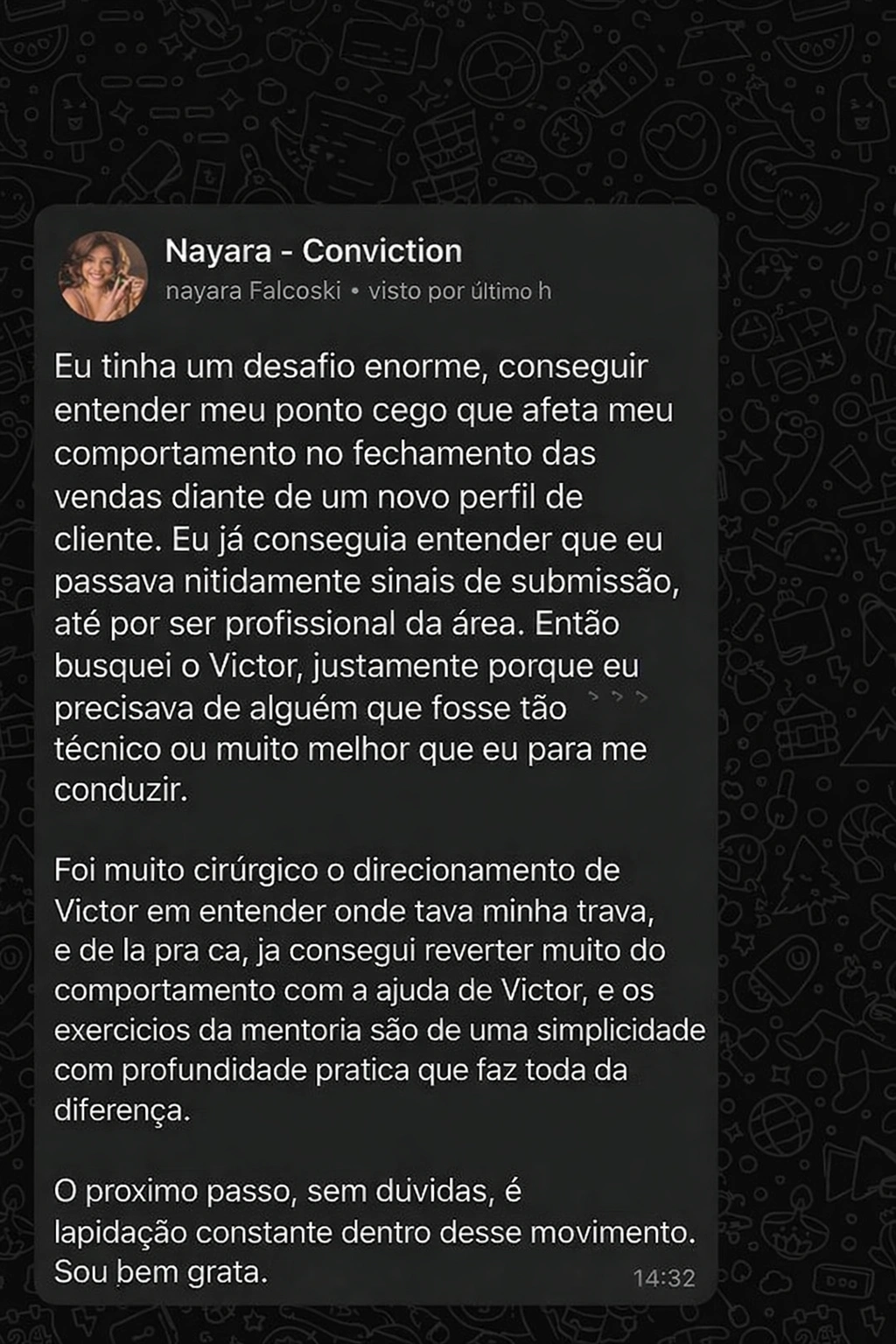Depoimento Nayara